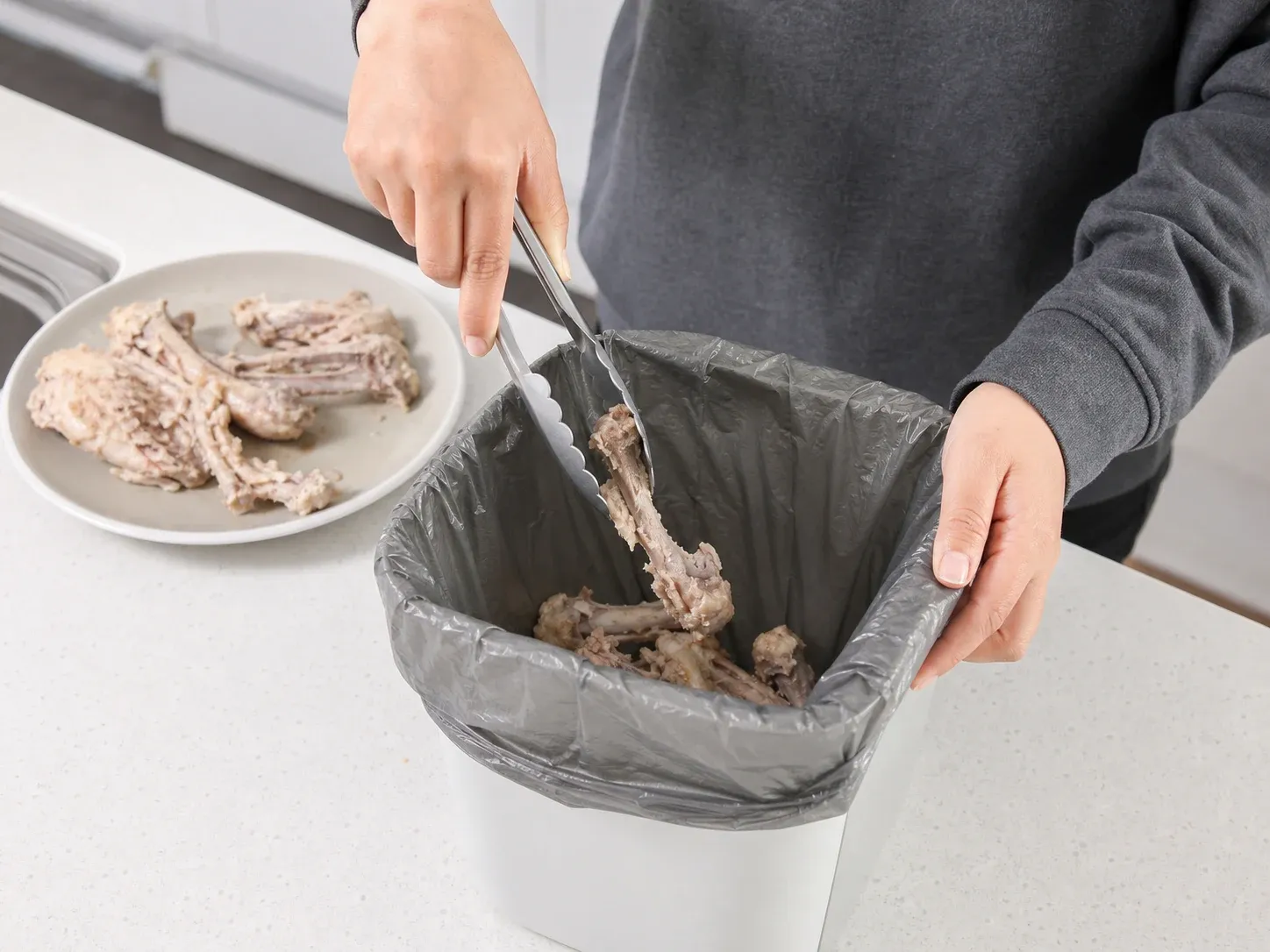 닭고기 닭뼈·치킨뼈 2단계