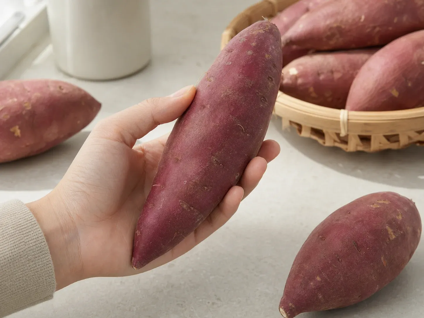 단단하고 표면이 매끈한지