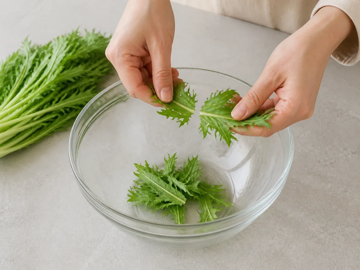 치커리 치커리 겉절이 1단계