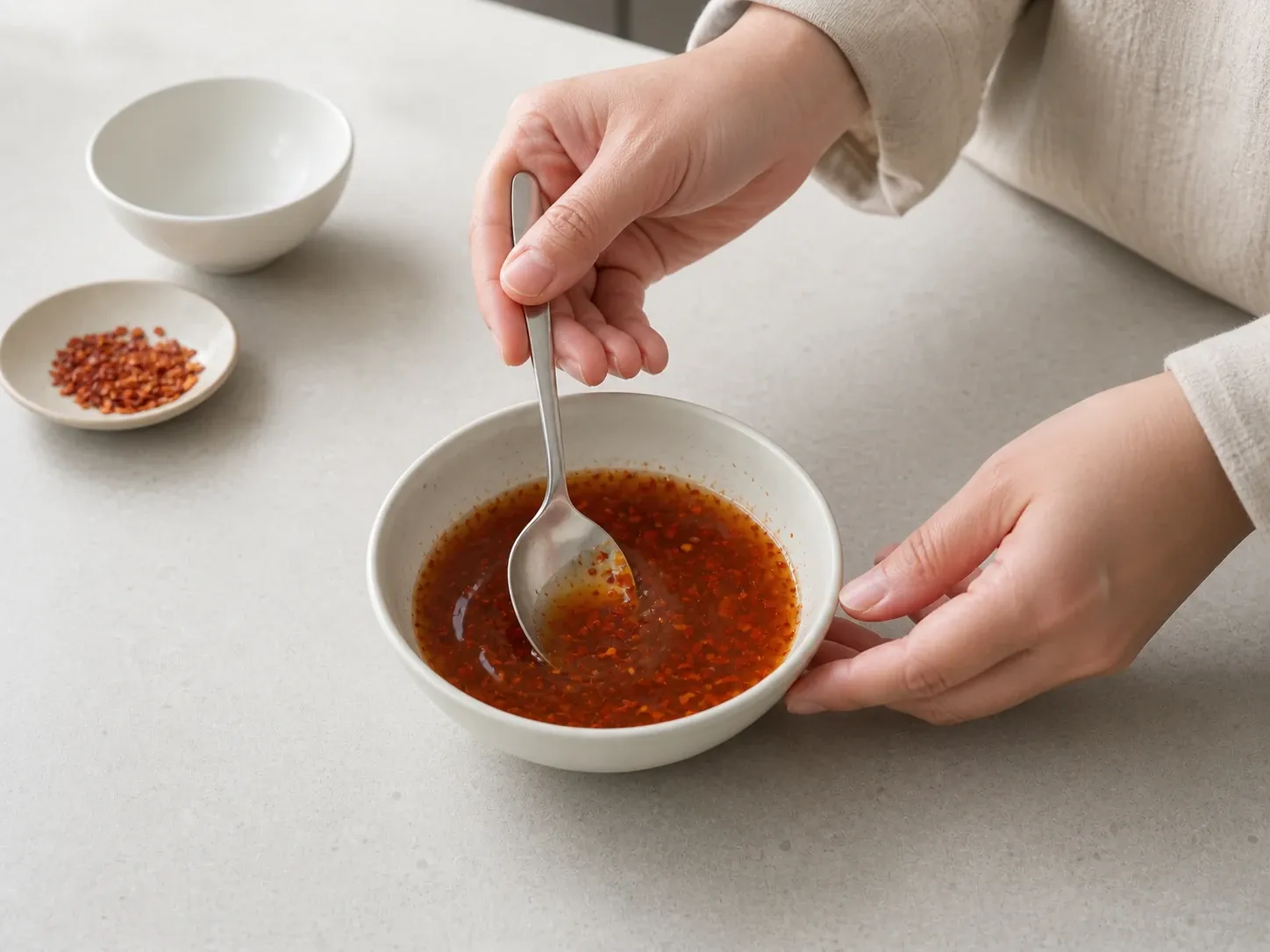 망고 덜 익은 망고 새콤 무침 4단계 (확대)
