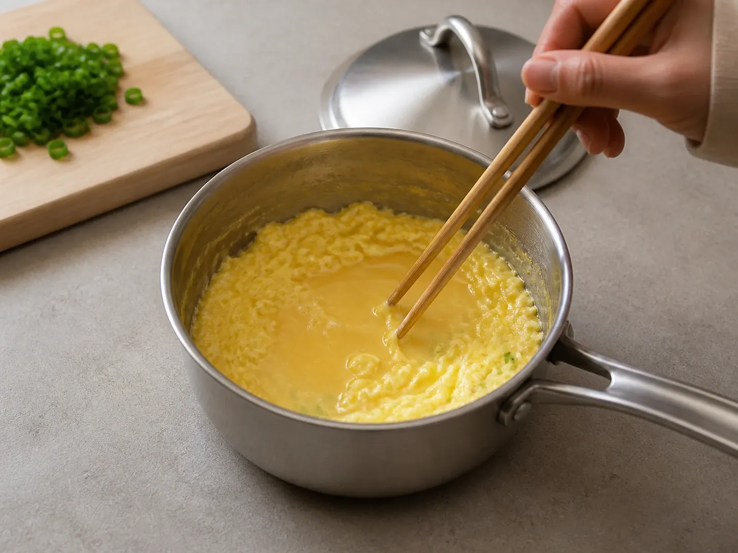 대파 대파 계란찜 5단계
