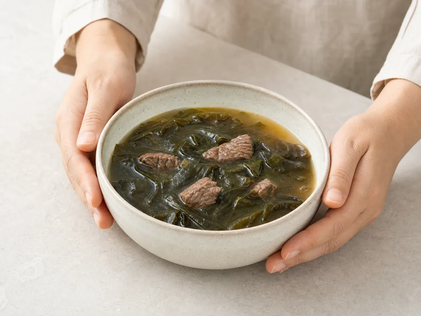 미역국 비린내 없이 끓이기
