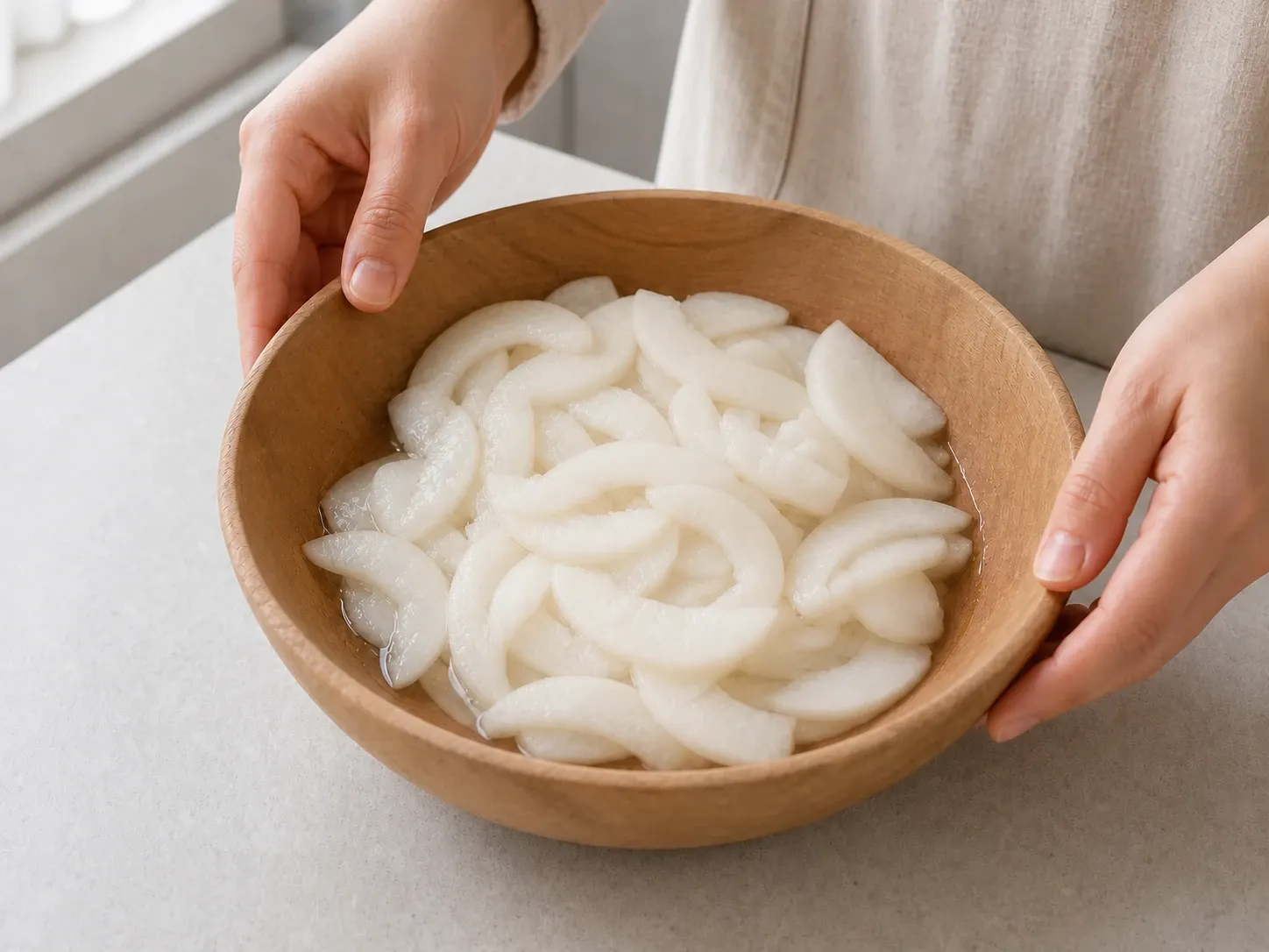 참외 참외 무침 3단계