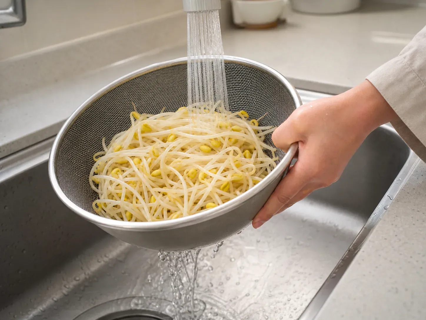 콩나물 콩나물무침 4단계 (확대)