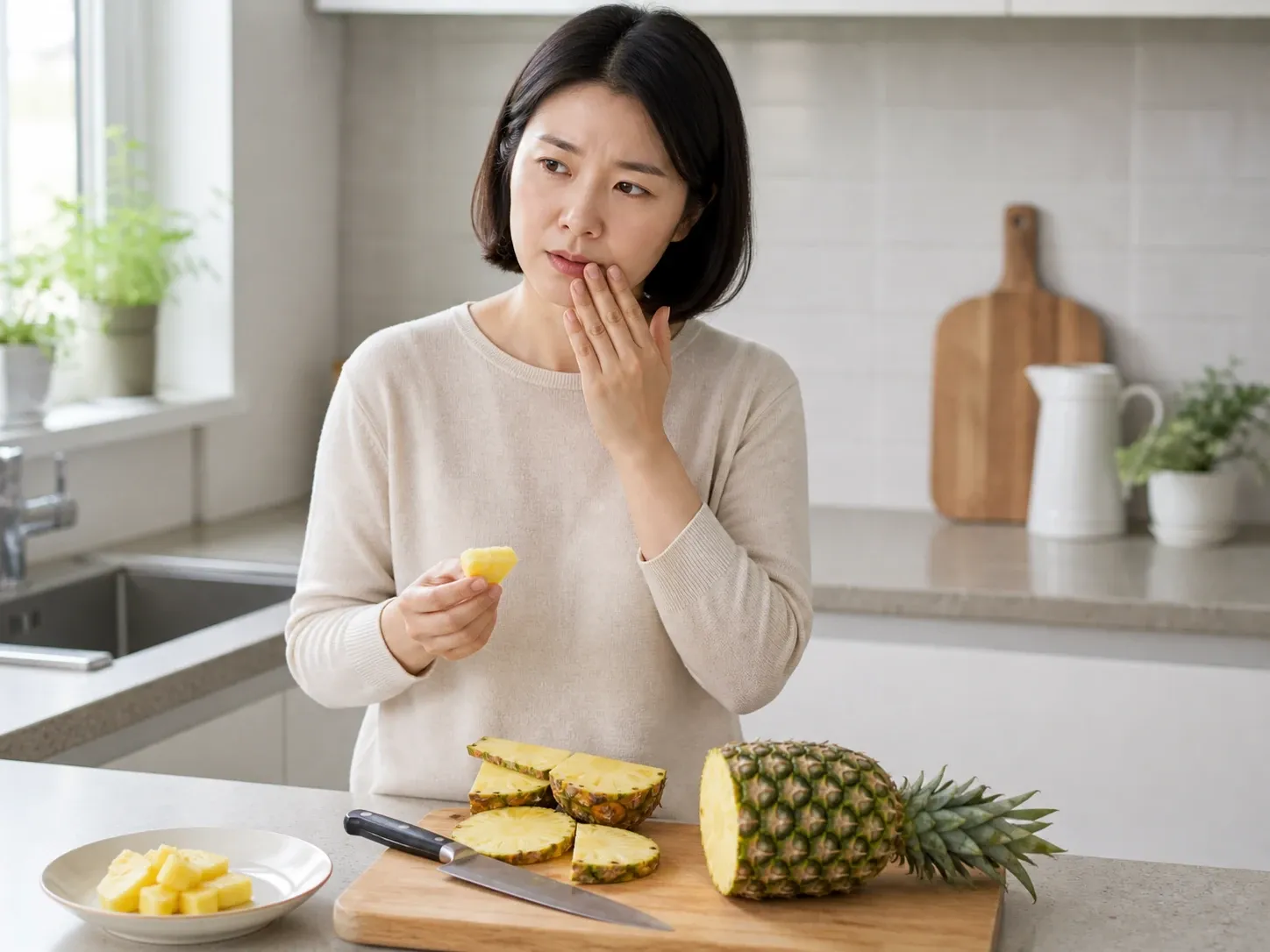 혀가 따가울 때