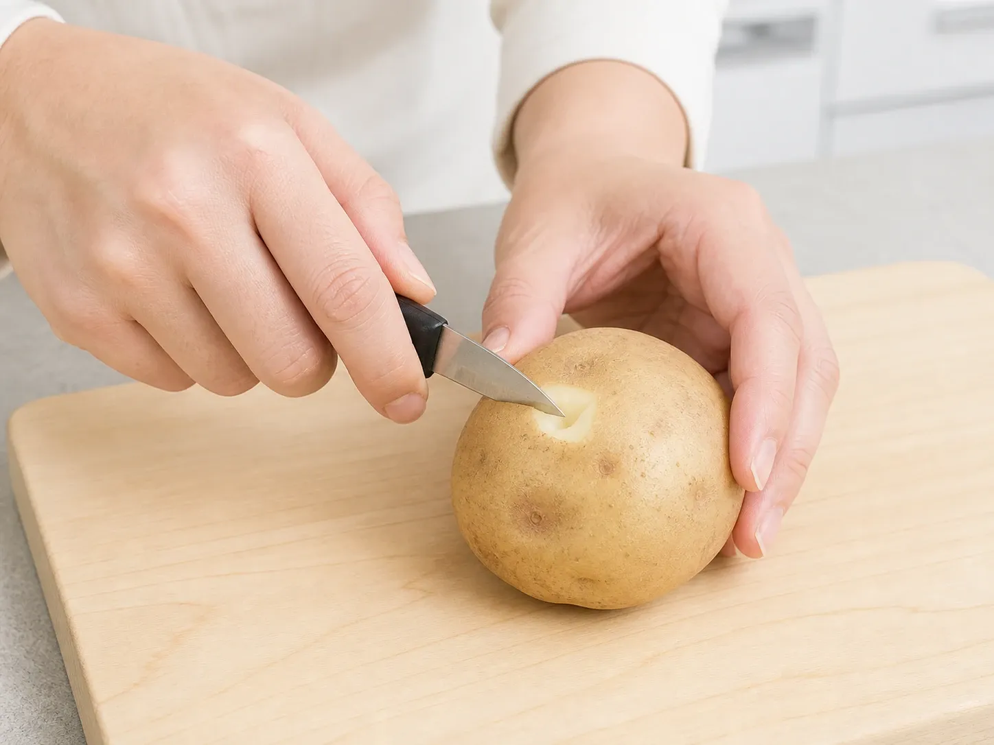 감자 싹 난 감자·초록 감자, 먹어도 될까? 2단계